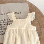 【66-90】ロンパース ドット 蝶結び 可愛い ベビー服 - 画像 (11)
