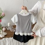 【73-100】トップス or ショートパンツ ベビー 女の子 おしゃれ ナチュラル - 画像 (8)