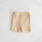 【66-90】ショートパンツ ベビー リブカジュアル - 画像 (5)