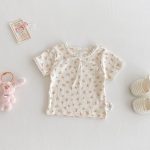 【73-120】Tシャツ パステルカラー フラワー - 画像 (6)