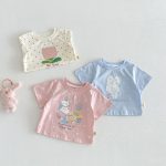 【80-150】Tシャツ 可愛い ドット 女の子 トップス - 画像 (14)