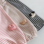 【73-120】ボーダーパンツ 可愛い 履きやすい 女の子 男の子 ボトムス - 画像 (17)