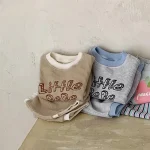 【66-90】セットアップ ベビー 韓国風 英字 お出かけに - 画像 (4)