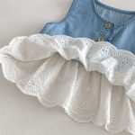 【予約販売】【73-120】セットアップ デニム ノースリーブ 着心地良い - 画像 (14)