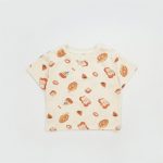 【80-130】半袖Tシャツ パン泥棒 プリント 肌触り良い - 画像 (9)