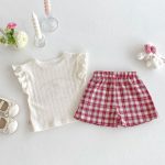 【73-120】トップスorパンツ ウサギ ロゴフリル おしゃれ - 画像 (8)