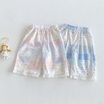 【73-120】パンツ 蝶結び柄 履きやすい ボトムス - 画像 (3)