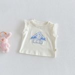【73-120】タンクトップ 女の子 フリル袖 可愛い 子供服 - 画像 (5)