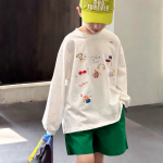 【100-170】長袖or半袖Tシャツ 男の子 ルーズ 通気性が良い - 画像 (6)