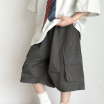 【100-170】ショートパンツ 男の子 ポケット付き カジュアル - 画像 (7)