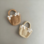 【GOODS】バッグ リボン かわいい ハンドバッグ - 画像 (4)