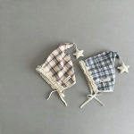 【GOODS】帽子 チェック柄 紐付き とんがり - 画像 (4)