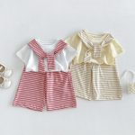 【73-110】セットアップ ショール付きTシャツ&パンツ - 画像 (3)