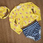 【80-125】水着 プリント 長袖 かわいい スイムウェア - 画像 (7)