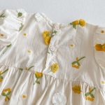 【66-90】ロンパース ベビー おしゃれ 花柄 刺繍 - 画像 (12)