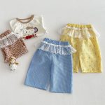 【73-120】パンツ 可愛い ヒョウ柄 女の子 履きやすい ボトムス - 画像 (10)