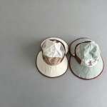 【GOODS】帽子 メッシュ ダブルつば バケットハット
