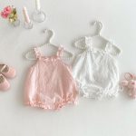 【66-90】ロンパース ベビー フリル キャミ おしゃれ - 画像 (9)