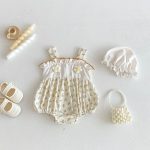 【66-90】キャミロンパース ベビー スウィート 小花柄