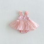 【66-90】ロンパース フリル キャミ おしゃれ - 画像 (4)
