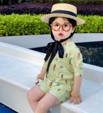 【80-130】水着 かわいいデザイン UVカット 速乾 海 リゾート - 画像 (3)