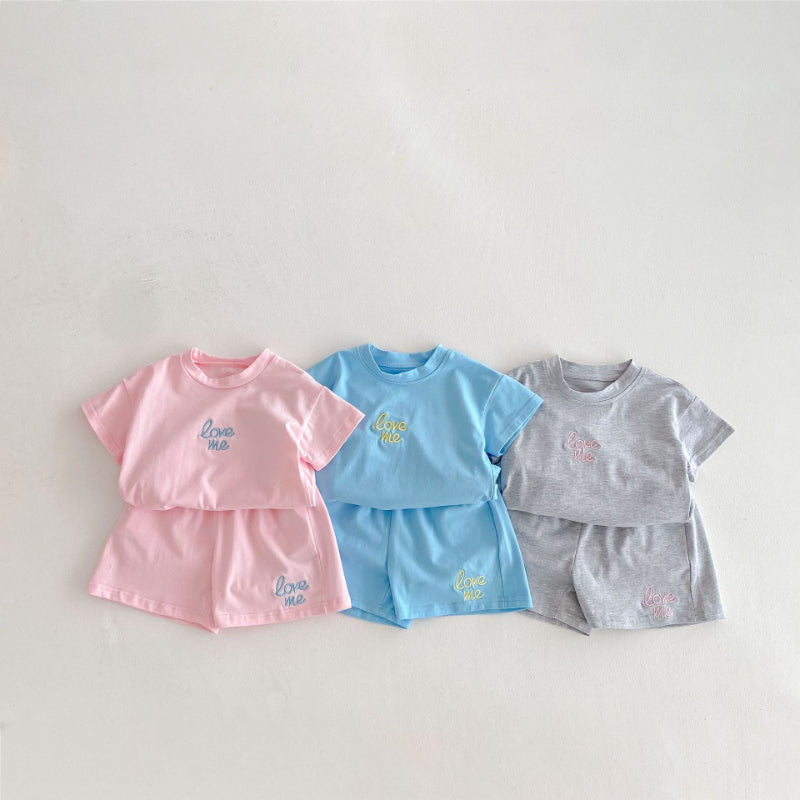 12_b3a31d23-857f-44cf-8200-887b497e2bba.jpg 【80-130】セットアップ キッズ服 カジュアル ロゴ刺繍 - 画像 (1)