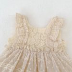 【66-100】ドレスロンパース ベビー フリル チュール - 画像 (11)