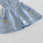 【73-120】フリルTシャツor刺繍サロペットorサロペットスカート 可愛い 子供服 - 画像 (14)