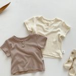 【66-90】セットアップ 熊さん 可愛い サロペット&Tシャツ - 画像 (14)