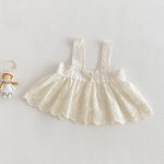 【66-90】2点セット ロンパース ベビー 花柄 レース - 画像 (7)