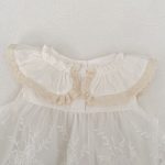 【66-100】ロンパース ベビー レース スウィート チュール - 画像 (12)