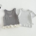 【73-100】トップス or ショートパンツ ベビー 女の子 おしゃれ ナチュラル - 画像 (4)