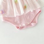 【66-90】キャミロンパースワンピース ベビー 女の子 チュール - 画像 (10)