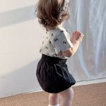 【73-100】セットアップ ベビー おしゃれ 北欧風 蝶結び - 画像 (5)