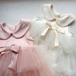 【73-100】ワンピース ベビー 女の子 韓国風 多層チュール 丸襟 - 画像 (13)