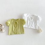 【73-110】セットアップ Tシャツ&キャミソール 柔らか 無地 シンプル 女の子 - 画像 (4)