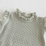 【66-90】ニットベスト or サロペットロンパース ベビー 女の子 おしゃれ チュール - 画像 (8)
