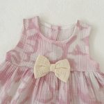 【73-110】セットアップ ベビー ナチュラル プリント - 画像 (9)