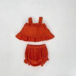 【66-100】セットアップ ベビー 女の子 スウィート ドット - 画像 (5)