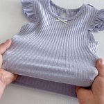 【66-90】セットアップ Tシャツ&サロペット ベビー 小花柄 フリルスリーブ - 画像 (8)