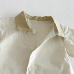 【66-90】半袖カバーオール ベビー シンプルコットン - 画像 (8)