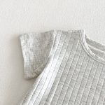【66-90】セットアップ サロペット＆Tシャツ ベビー カートゥーン - 画像 (8)