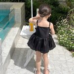 【90-140】水着 リボン 可愛い 女の子 スイムウェア - 画像 (7)