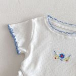 【73-120】フリルTシャツor刺繍サロペットorサロペットスカート 可愛い 子供服 - 画像 (16)