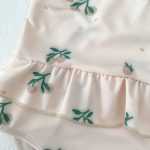 【80-120】水着 花柄 フリル 伸縮性あり 水遊び - 画像 (11)