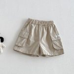【73-100】シャツ or ベスト or ショートパンツ ベビー チェック カートゥーン - 画像 (6)