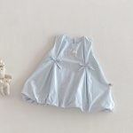 【73-100】ワンピース ベビー 女の子 蝶結び ノースリーブ - 画像 (7)