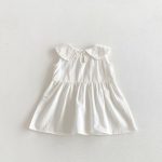 【73-110】ワンピース ベビー 女の子 コットン ノースリーブ - 画像 (9)