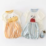 【73-110】Tシャツ アヒル 可愛い 着心地良い トップス - 画像 (7)