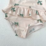 【80-120】水着 花柄 フリル 伸縮性あり 水遊び - 画像 (12)